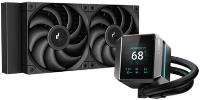DEEPCOOL MYSTIQUE Series LCD 240mm Intel(1700p/1851p)-AMD Uyumlu Sıvı Soğutucu - 1